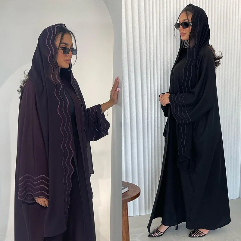 Embroidery Kaftan - Set Abaya Kaftan Terbaru 2025, Bahan