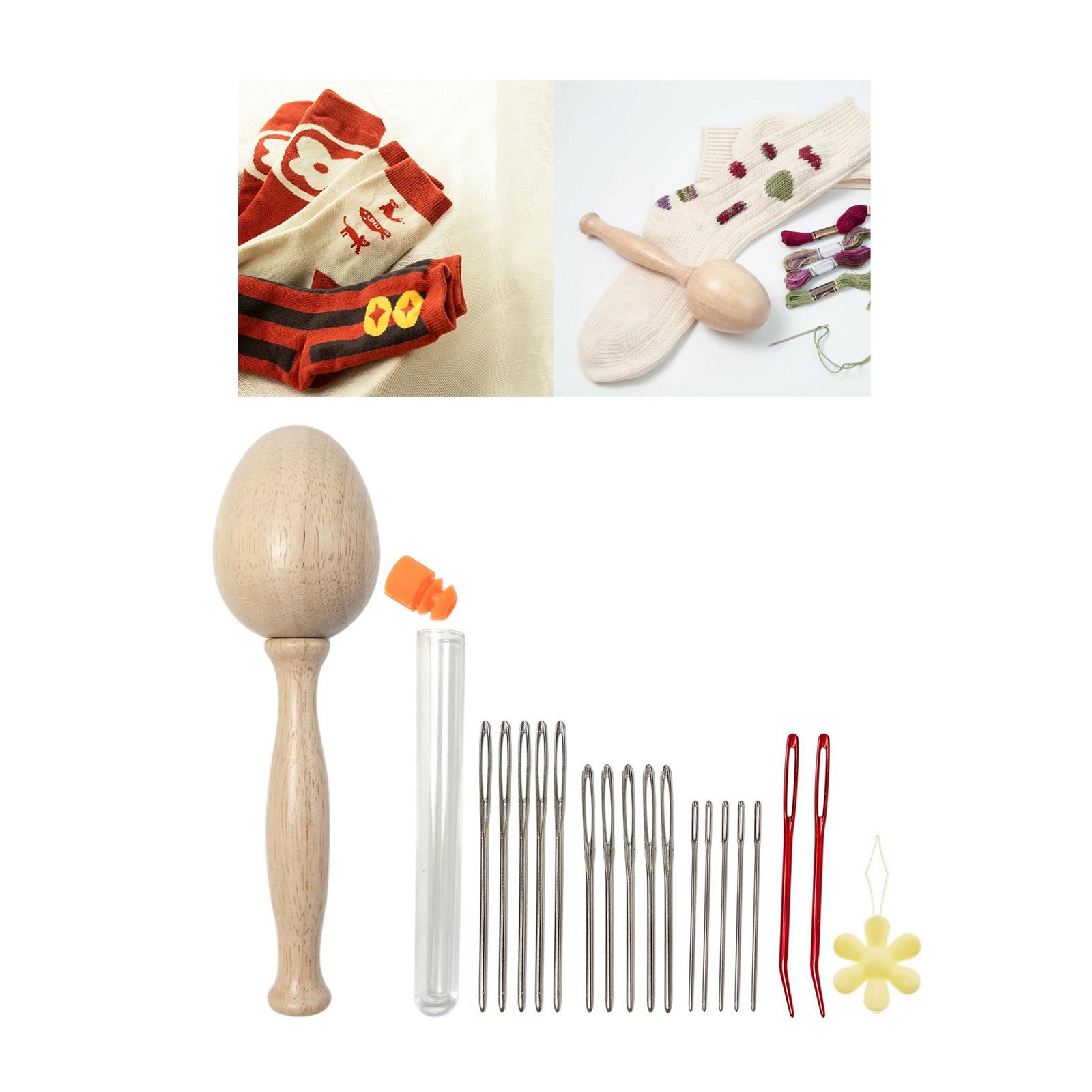 Set Alat Jahit Tangan Darning  - Embroidery Egg ulasan dan harga