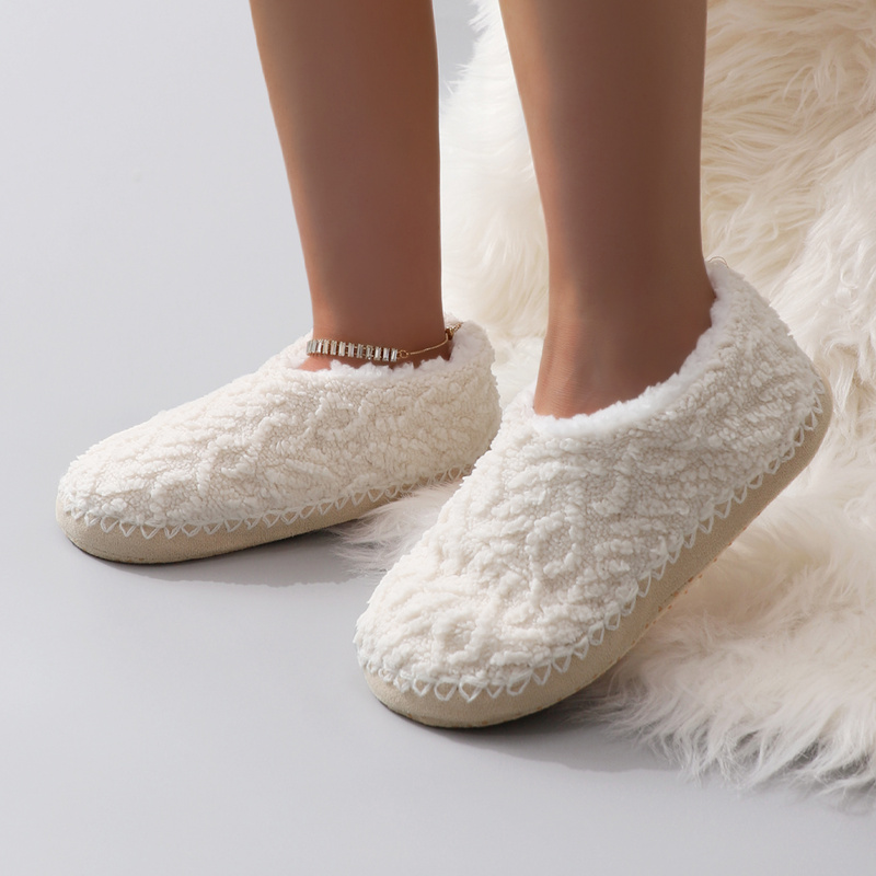 Sandal rumah wanita yang modis - Embroidery Flat Shoes ulasan dan harga