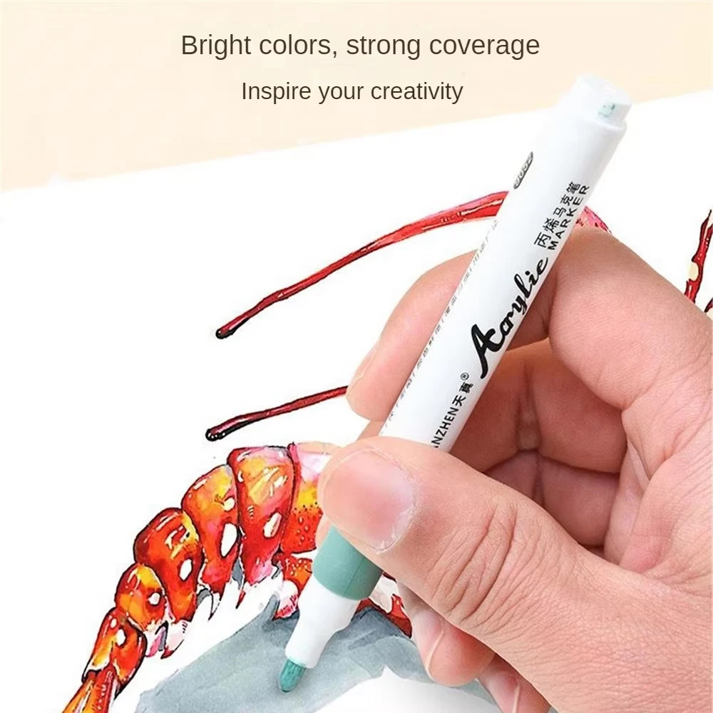 12-60 warna Top spidol cat akr - Embroidery Egg ulasan dan harga