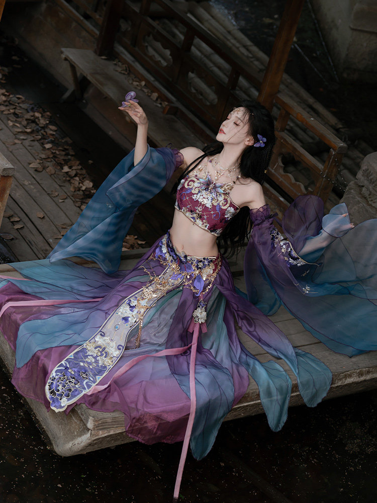 Kostum Cosplay Wanita Gaya Tio - Embroidery Youtube ulasan dan harga
