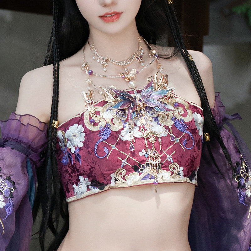 Kostum Cosplay Wanita Gaya Tio - Embroidery Youtube ulasan dan harga