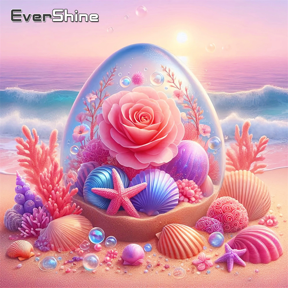 Lukisan Berlian EverShine Pema - Embroidery Egg ulasan dan harga