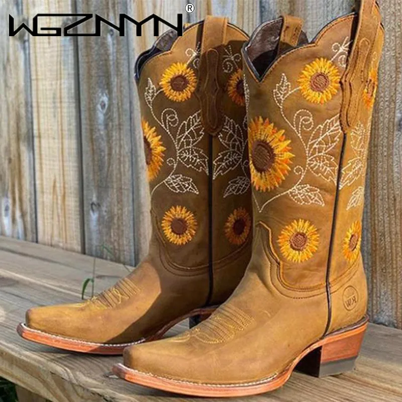 Sepatu bot bordir coklat kopi  - Embroidery Youtube ulasan dan harga