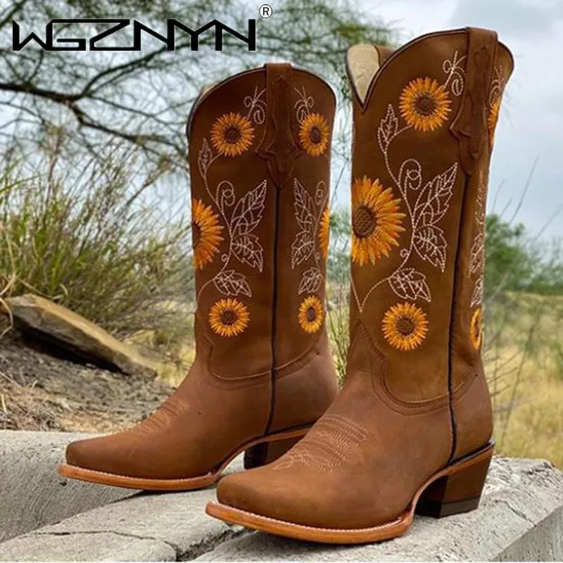 Sepatu bot bordir coklat kopi  - Embroidery Youtube ulasan dan harga