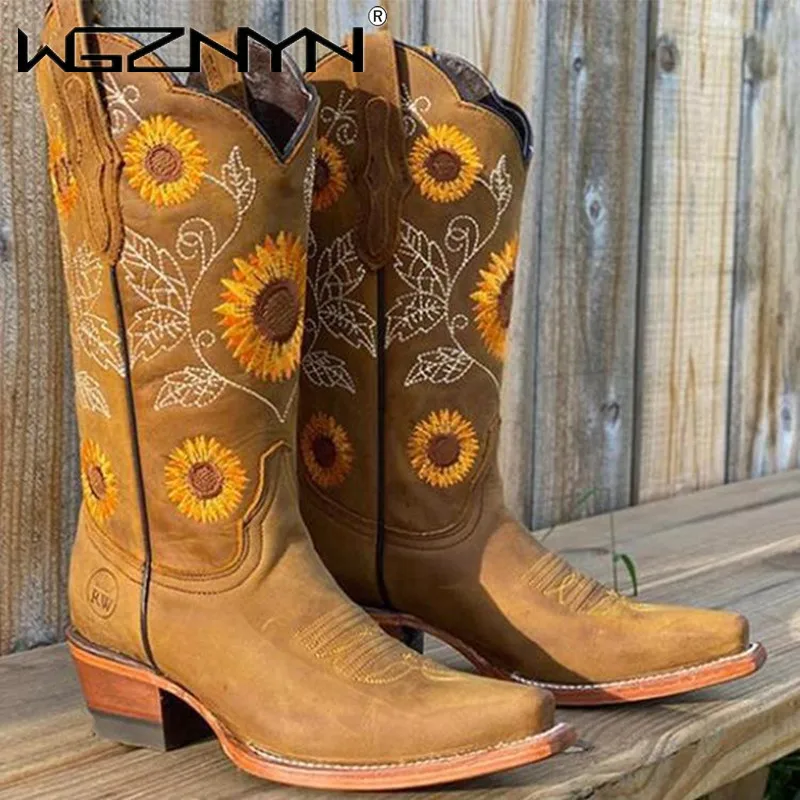 Sepatu bot bordir coklat kopi  - Embroidery Youtube ulasan dan harga