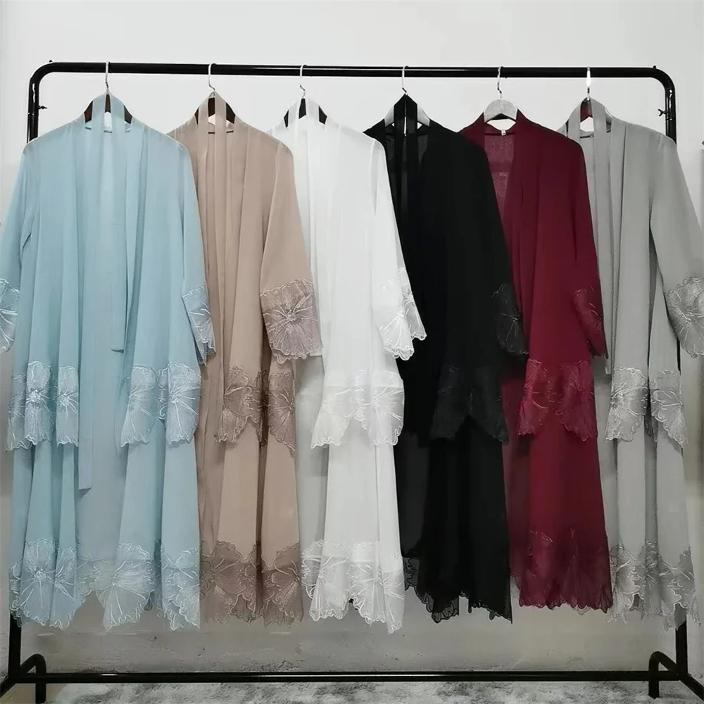 Gaun Maxi Bordir Wanita Muslim - Embroidery Kaftan ulasan dan harga