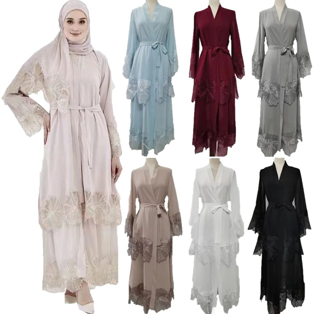 Gaun Maxi Bordir Wanita Muslim - Embroidery Kaftan ulasan dan harga