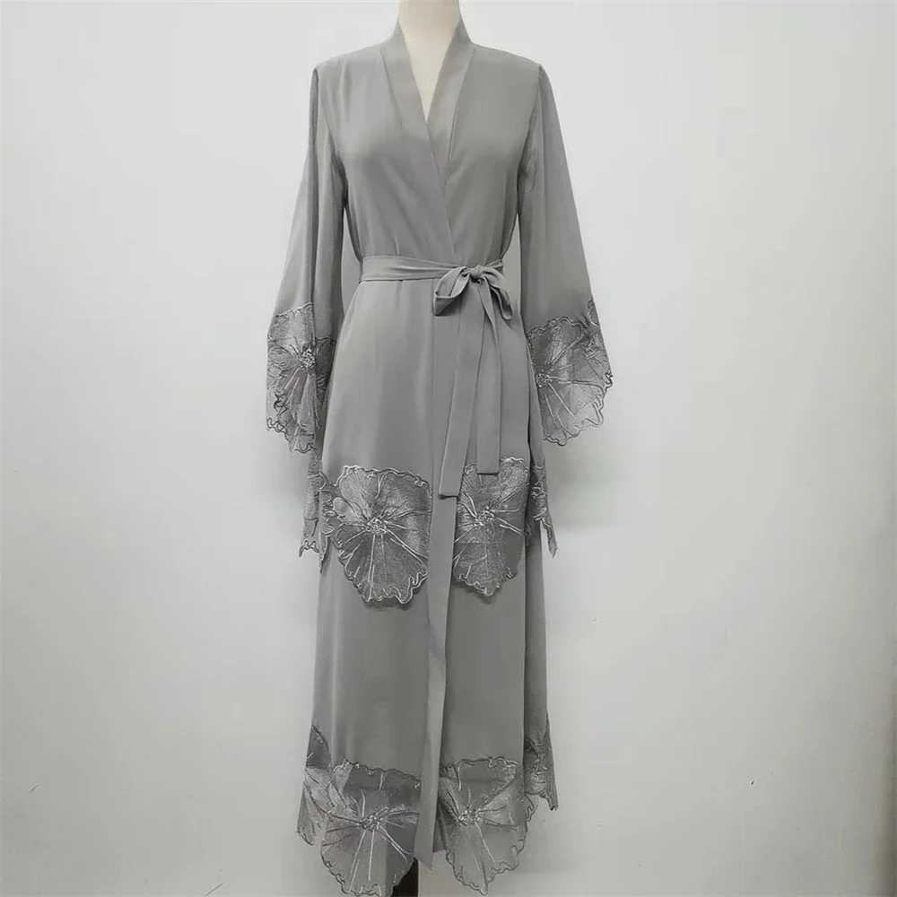 Gaun Maxi Bordir Wanita Muslim - Embroidery Kaftan ulasan dan harga