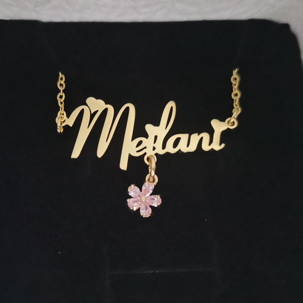 LeeChee liontin kecil bunga zi - Embroidery Alphabet ulasan dan harga