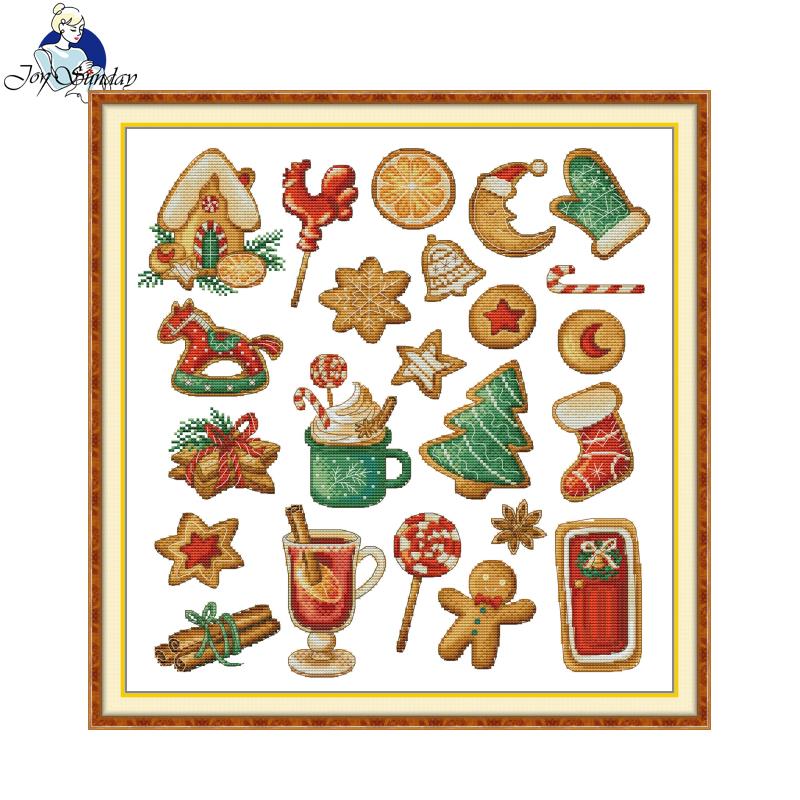 Kit Sulam Silang Galeri Foto G - Embroidery Xmas Ornaments ulasan dan harga