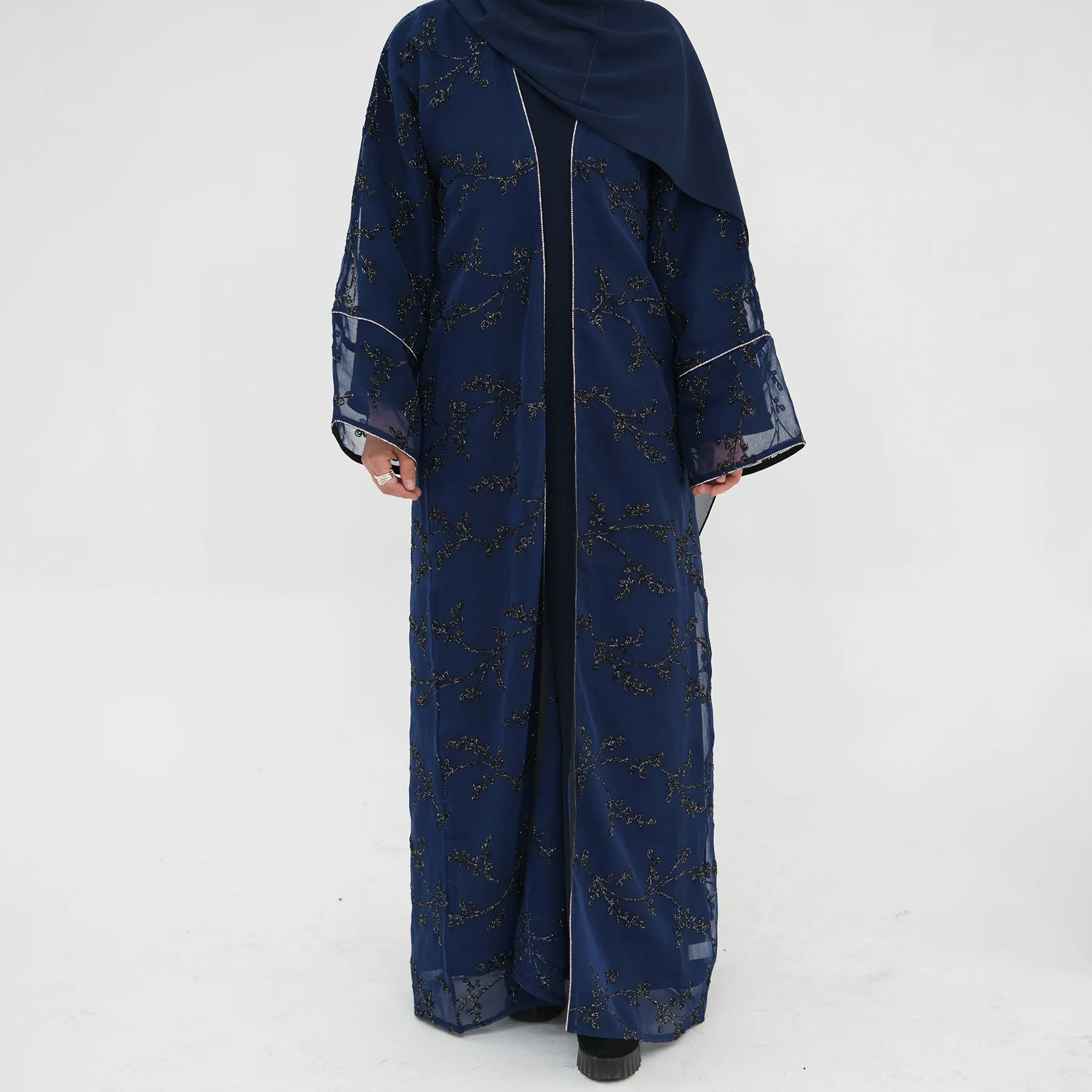 Kimono Bordir Wanita, Cardigan - Embroidery Kaftan ulasan dan harga