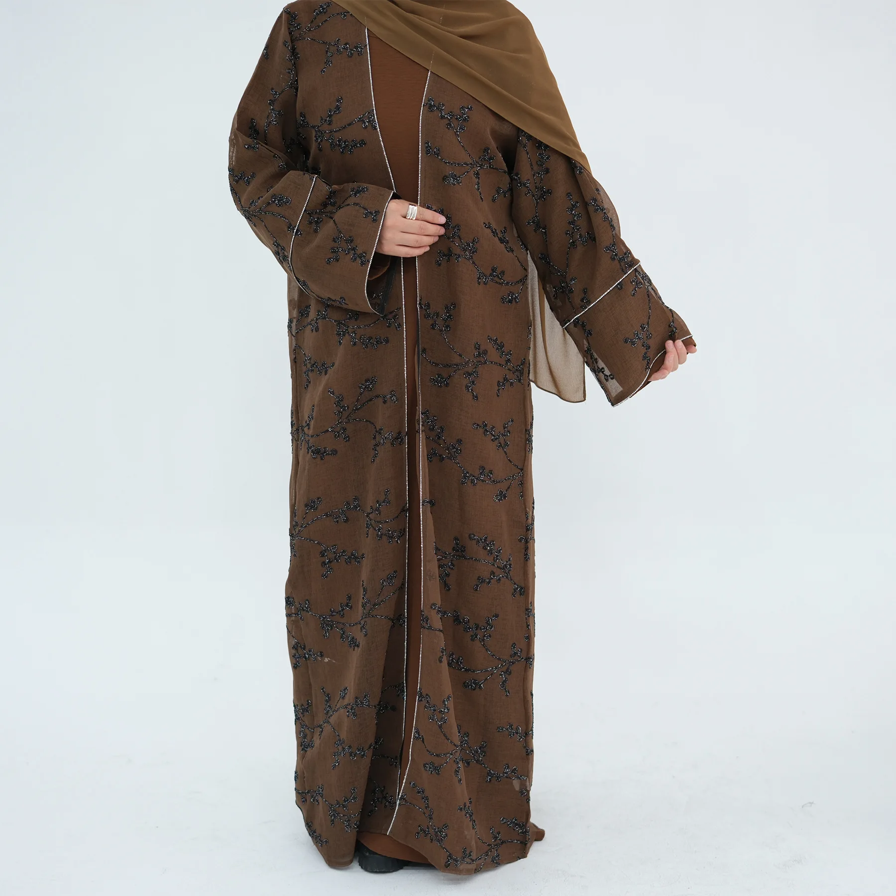 Kimono Bordir Wanita, Cardigan - Embroidery Kaftan ulasan dan harga