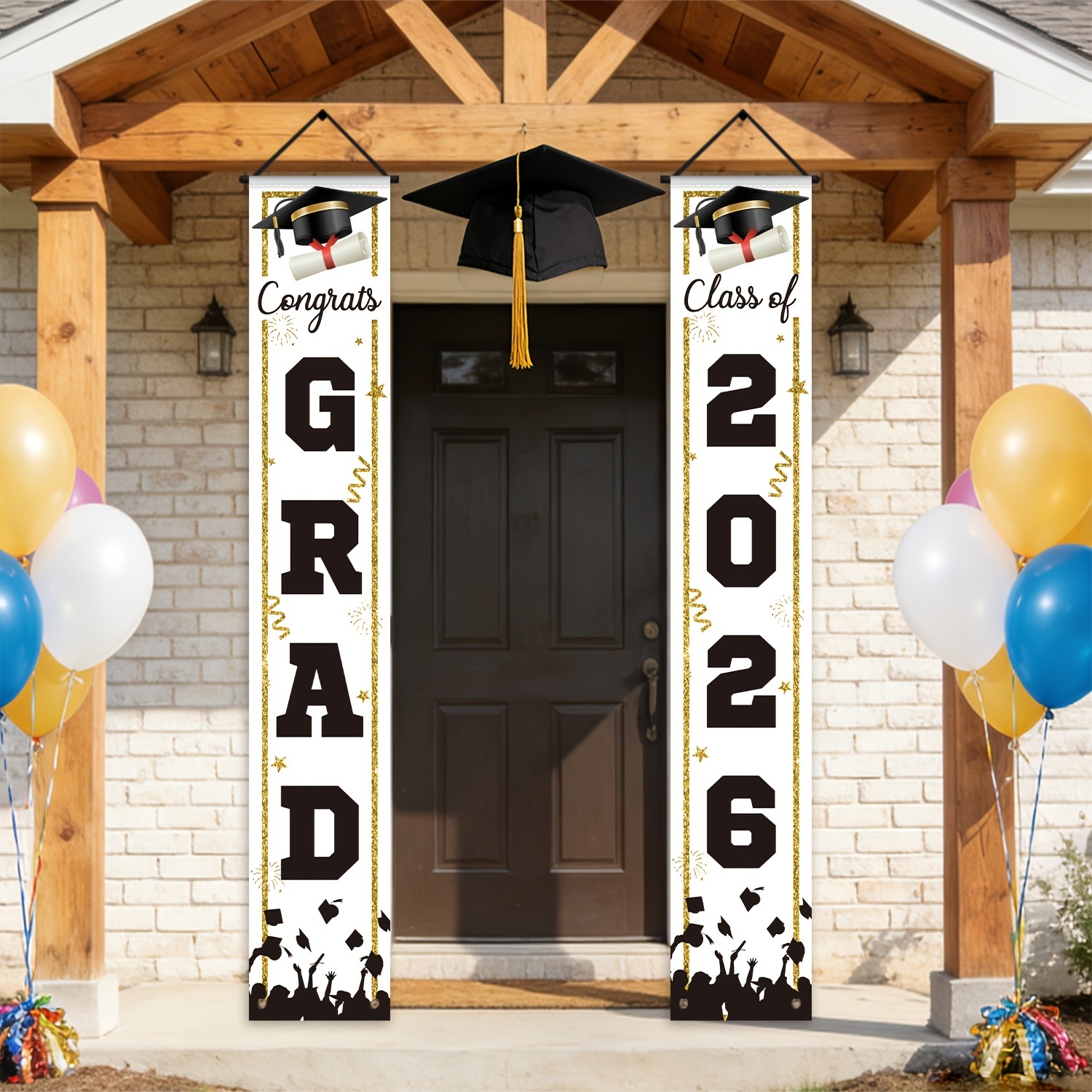 Set Spanduk Pintu Wisuda Polie - Embroidery Writing ulasan dan harga