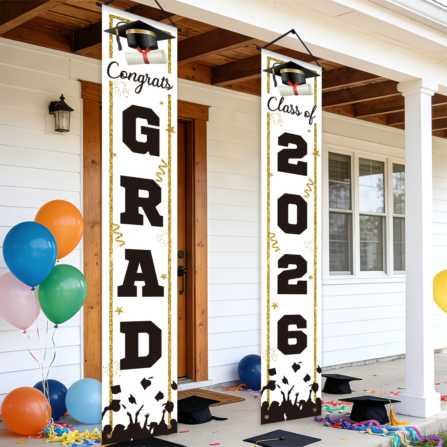 Set Spanduk Pintu Wisuda Polie - Embroidery Writing ulasan dan harga